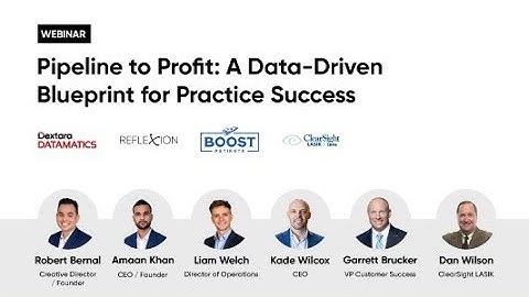 On-demand Webinar: Pipeline to Profit: A Data-Driven Blueprint for Practice Success