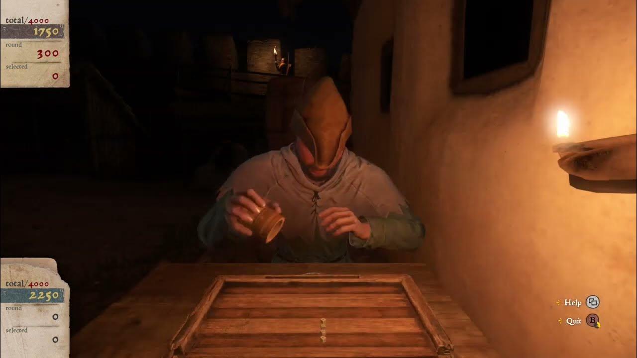 KINGDOM COME DELIVERANCE Rattay Playing Dice With Hired Hand 11.05.23