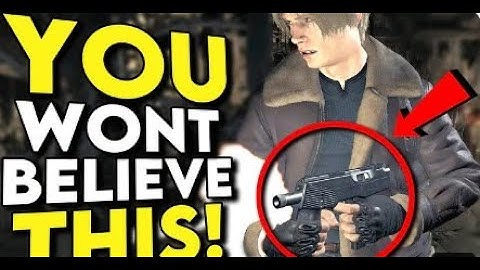 How to get TMP in Resident Evil 4 Demo