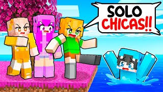 Infiltrado en un Server de SOLO CHICAS en Minecraft