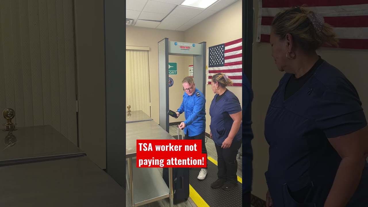 Passenger get through security with an axe! 