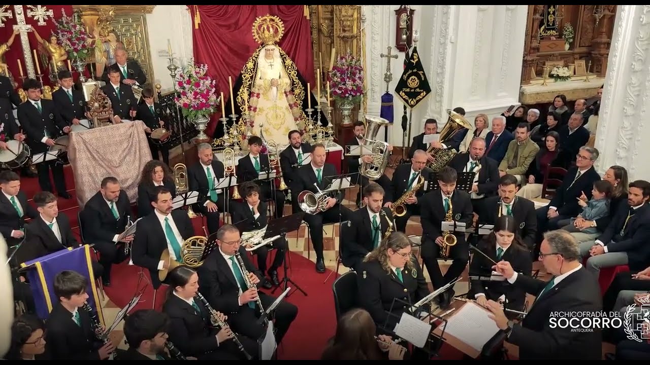 MARCHA PROCESIONAL: ‘Socorro bendice Antequera’ (Joaquín Pareja-Obregón de los Reyes)