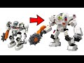 Upgrading LEGO Space Mining Mech Set (Viewers' Ideas) - Detailed Build
