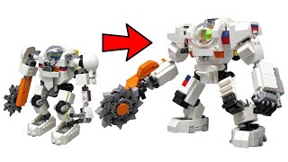 Upgrading LEGO Space Mining Mech Set (Viewers' Ideas) - Detailed Build