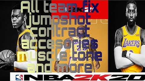 Nba2k20 F1 Vm 2k21 rosters Updated All team fix