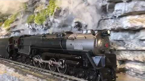 3rd Rail Prr S-2 turbine w/ mth ps3/leds/quad smoke/firebox/cab leds