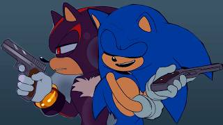 Serious Guys 😎| Shadow x Sonic (Sonadow) | Comic Dub