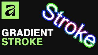 How to Create a Gradient Stroke in Affinity