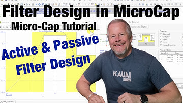 Passive and Active Filter Design another MicroCap Tutorial #microcaptutorial #filterdesign