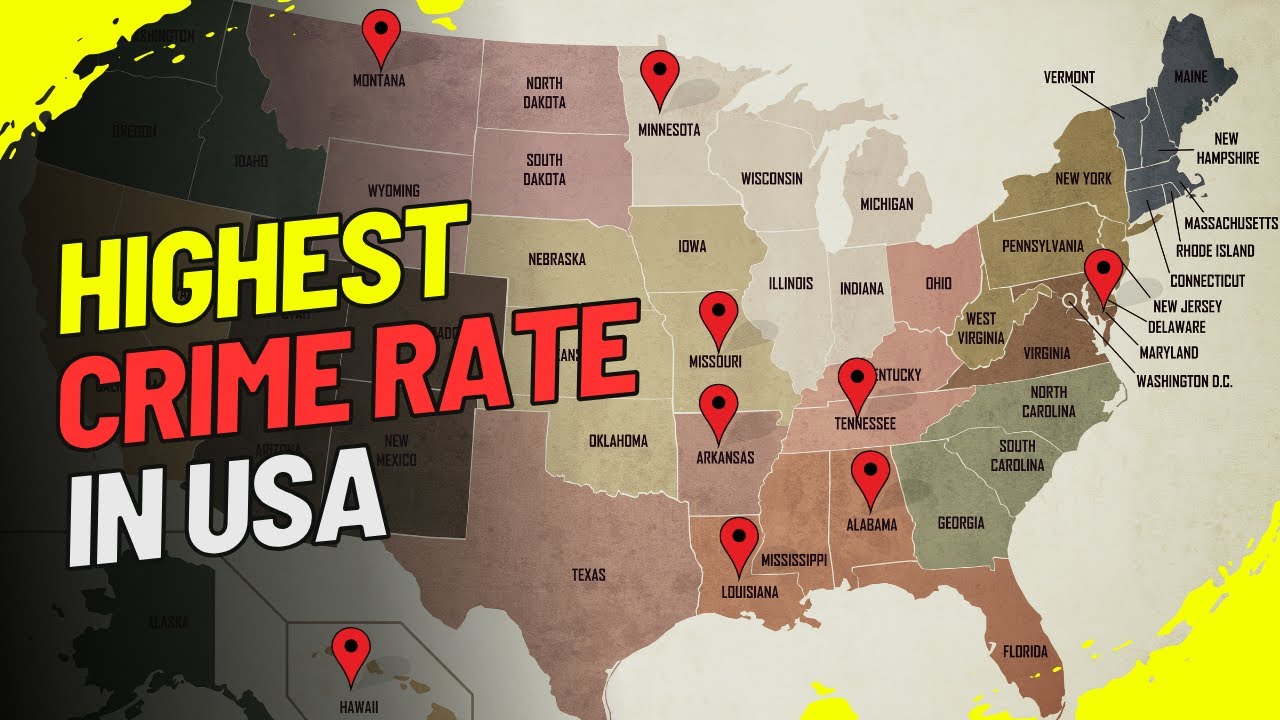 Top 10 States With The Highest Crime Rate in America 2023 Best States