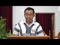 Sermon by Rev Yo Shue (Trinity Karen Baptist Church, Toungoo, Myanmar)