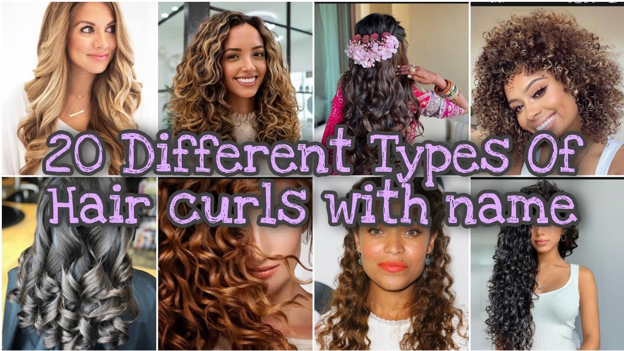 20 Different Types Of Hair curls for girls and women with name।।TG Chic।।