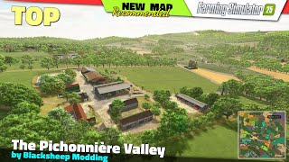 FS25 ★ TOP ★ NEW MAP "The Pichonnière Valley" - Farming Simulator 25 New Map Review QHD