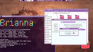 Symlink Editor used with Pcmanfm