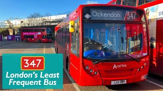 The 347 London's Least Frequent Bus