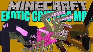 EXOTIC CRITTERS MOD - Ten CUIDADO al instalarte este MOD - Minecraft mod 1.16.5 Review ESPAÑOL