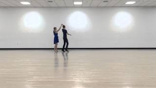 12 Days of Cross Step Waltz - Lead Under, Double Outside Turn (a.k.a. Eleven Pipers Piping)