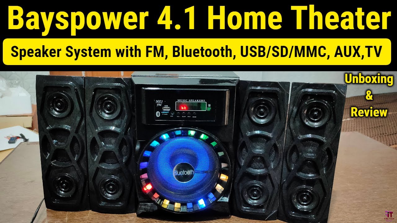 f&d 4.1 home theater with bluetooth