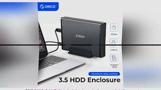 ORICO 3.5'' HDD Case SATA to USB 3.0 Adapter External Hard Drive Enclosure for 2.5" 3.5" SSD Disk HD