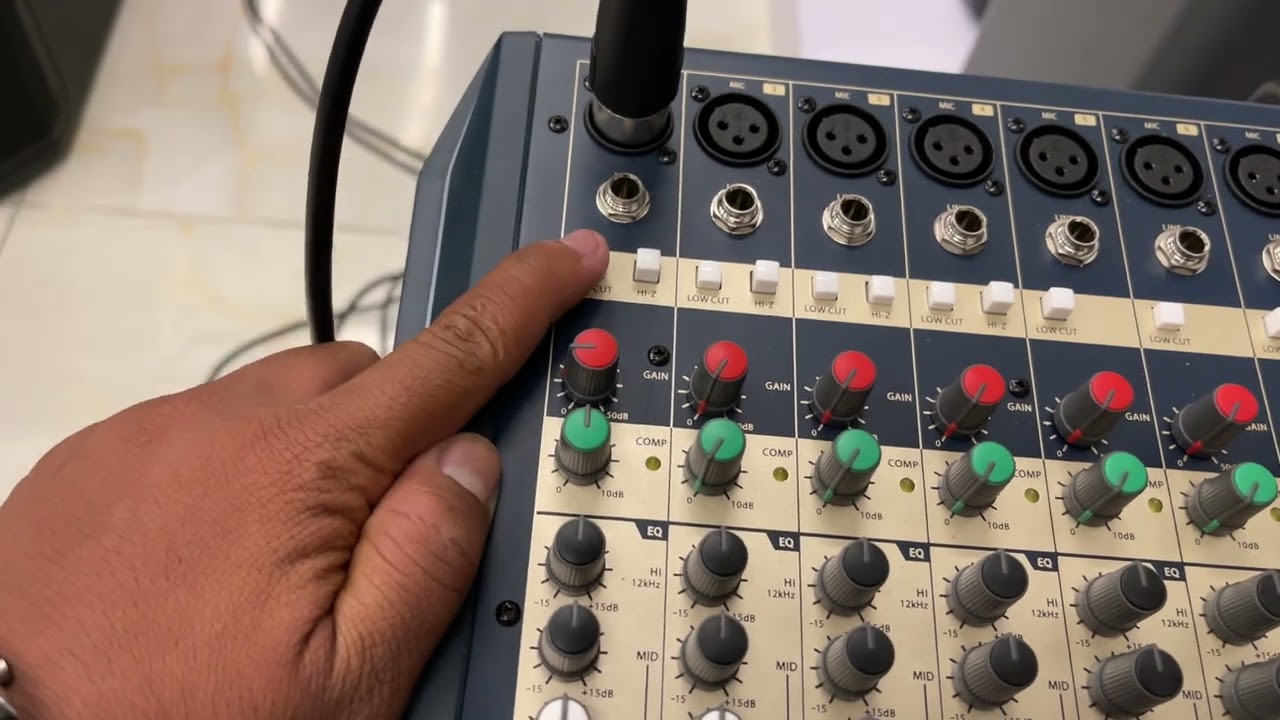 𝗧𝗶𝗣 ខ្លះ..ៗ នៃការគ្រប់គ្រងសំឡេងកុងនៃម៉ៃក្រូហ្វូននៅលើ 𝗠𝗶𝘅𝗲𝗿 𝗔𝗻𝗮𝗹𝗼𝗴..!