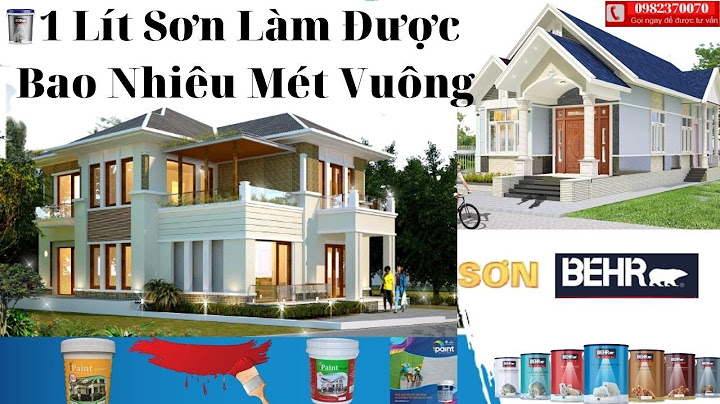 1kg sơn nước sơn được bao nhiêu m2 trên gỗ năm 2024