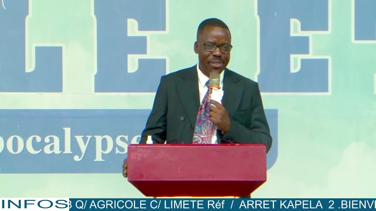  LE VIN AYANT MANQUÉ. JEAN 2:1-11, Orateur:  DOCTEUR BLAISE KHONDE