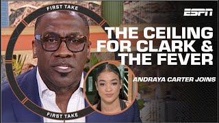 There is NO PRESSURE on Caitlin Clark  Andraya Carter | First Take