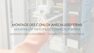 CONLOX® Gridclamp - PIGGYBACK installation