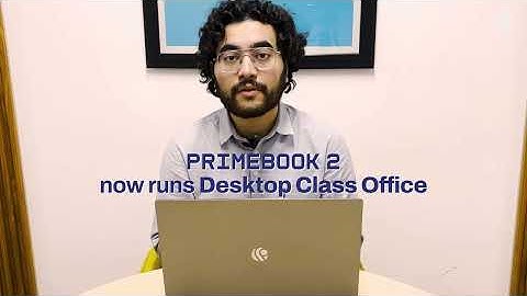 Desktop-Class Microsoft Office on Primebook 2 — Full Tutorial