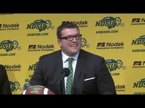 Sports Matt Entz introduced as new Bison Football Coach - YouTube