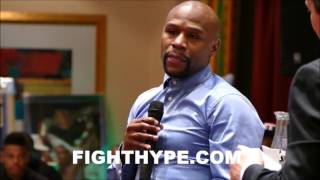 MAYWEATHER REVEALS DIFFERENCE BETWEEN HIMSELF & OTHER FIGHTERS; EXPLAINS WHY HE SLEEPS UNTIL 2:30PM