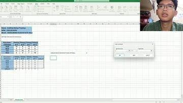 Manajemen Kuantitatif Metode Penugasan Menggunakan Excel Solver