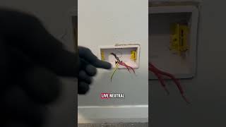 How to change a single socket into a double socket - #electricaltips #homeimprovement #handyman