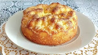 ПИРОГ С ХРУСТЯЩЕЙ КОРОЧКОЙ. КАК БОЛЬШАЯ САХАРНАЯ ПЛЮШКА