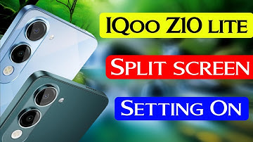 iqoo z10 lite 5g me split screen setting|how to on split screen setting in iQoo Z10 lite