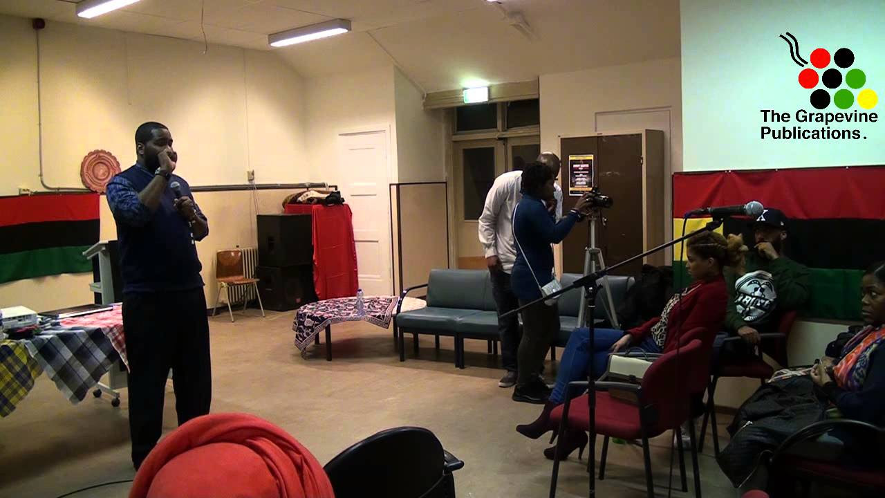 Reasoning with Dr Umar Johnson in Rotterdam