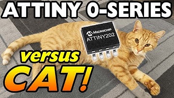 tinyAVR 0-Series versus Cats!
