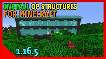 How To Install OP Structures For Minecraft 1.16.5