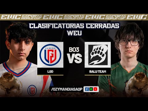LGD VS BALU TEAM | PLAYOFFS | CLASIS WEU EWC | DOTA 2