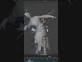 Создаю героя для эпичных боев в Blender! 😂  #shortvideo #shorts #vfx  #animation #art #blender