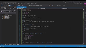 Animated Circle with OpenGL C++