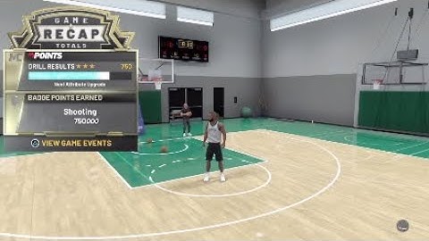 FASTEST WAY TO EARN SHOOTING BADGES IN NBA 2K20 ! FASTEST REP METHOD