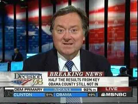 Russert says it's over: Obama won.