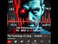 The Psychology of Lying – How to Spot a Lie Instantly! 😱