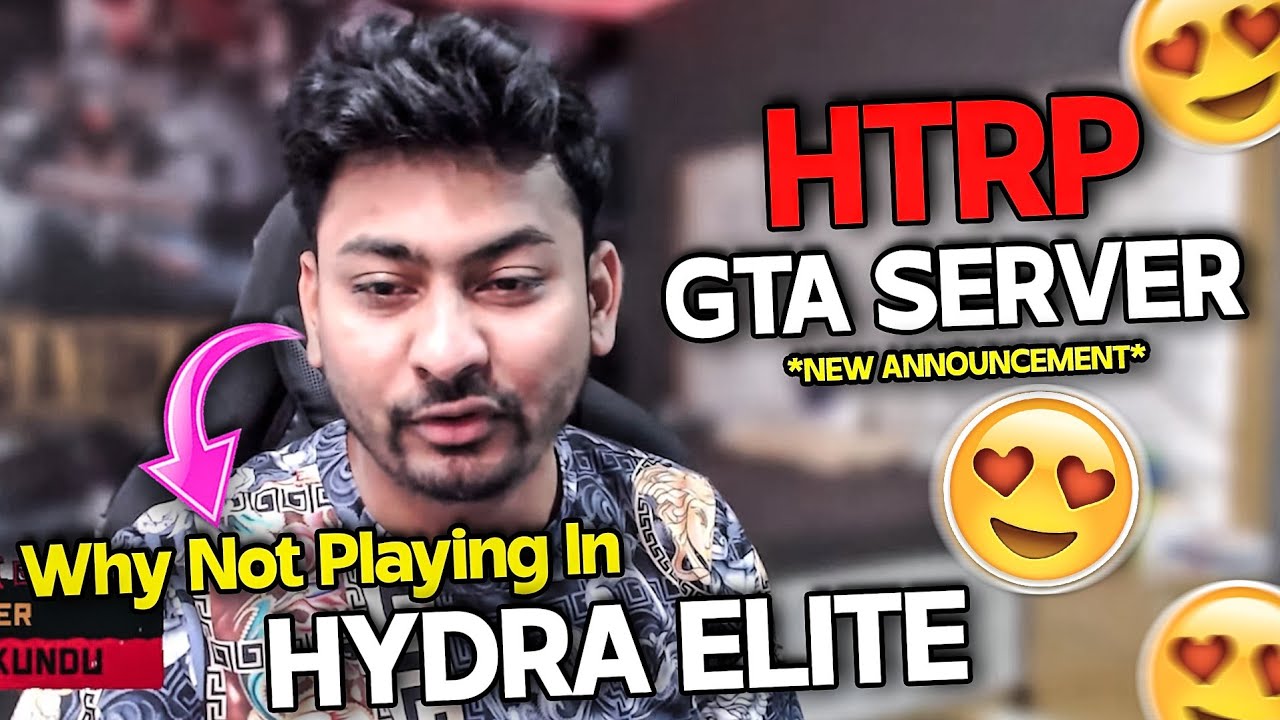 😍HTRP NEW ANNOUNCEMENT | WHY DYNAMO NOT PLAYING IN *HYDRA ELITE*😳