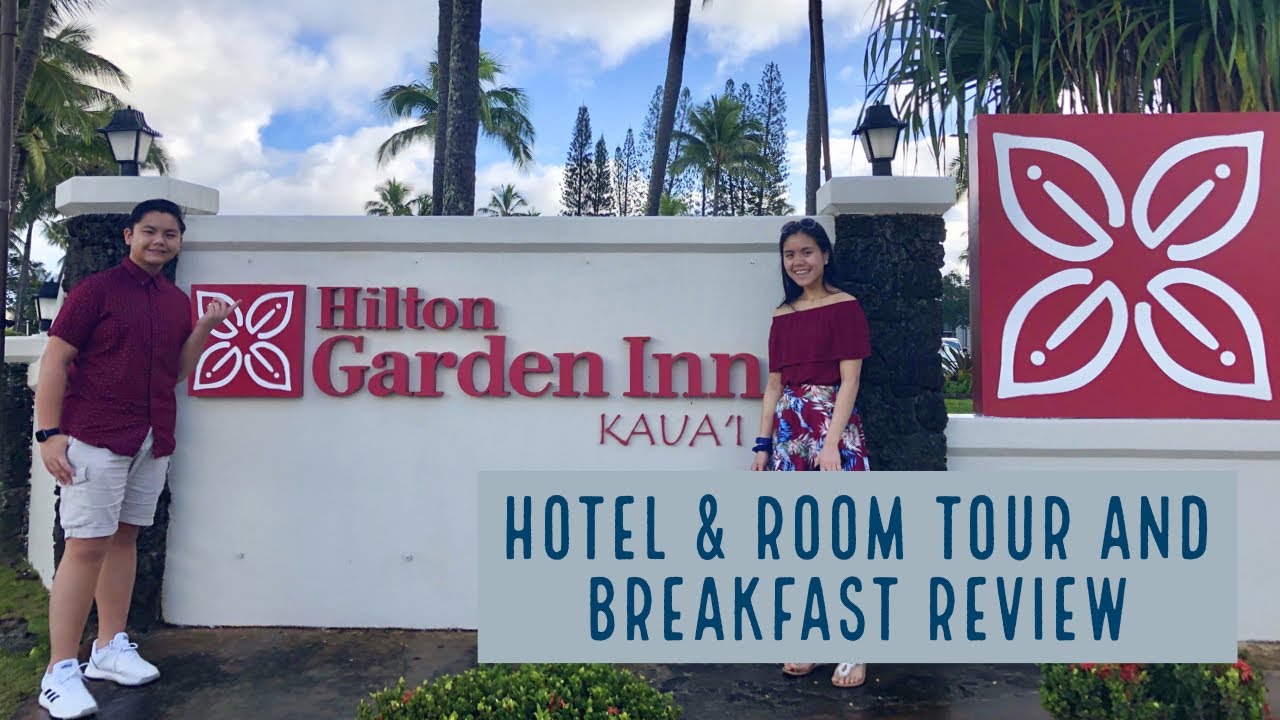 Hilton Garden Inn Kauai, Review! (Room Tour, Breakfast, and Hotel Tour