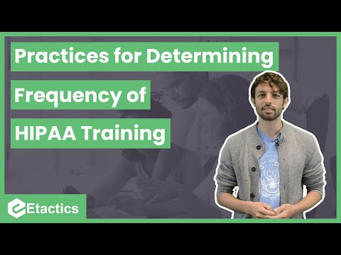 Best Practices when Determining Frequency of HIPAA Training