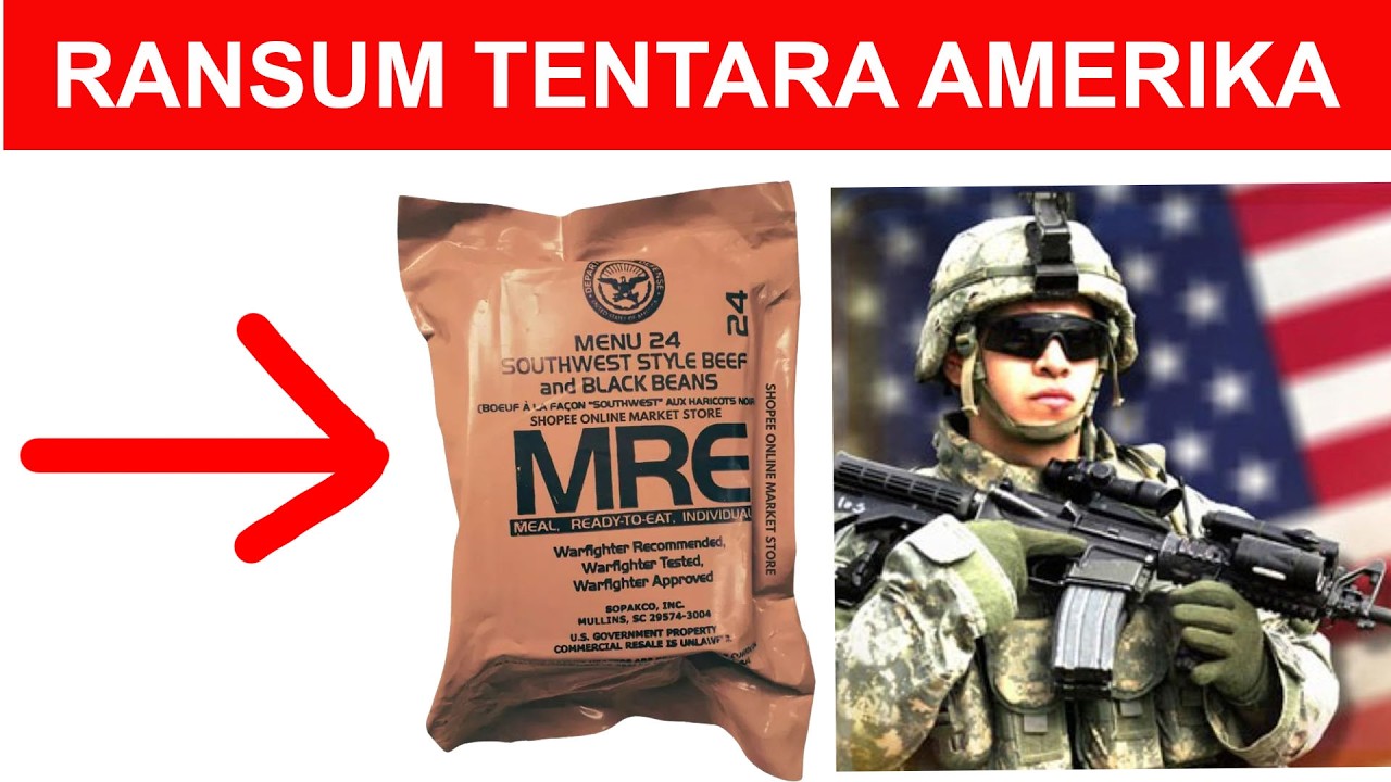 NYOBAIN RANSUM TENTARA AMERIKA - YouTube