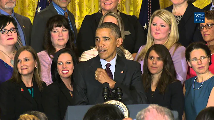 President Obama Honors The National Teacher of the Year & Finalists