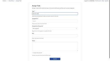 How to Manage Tasks in Lextree for Entities